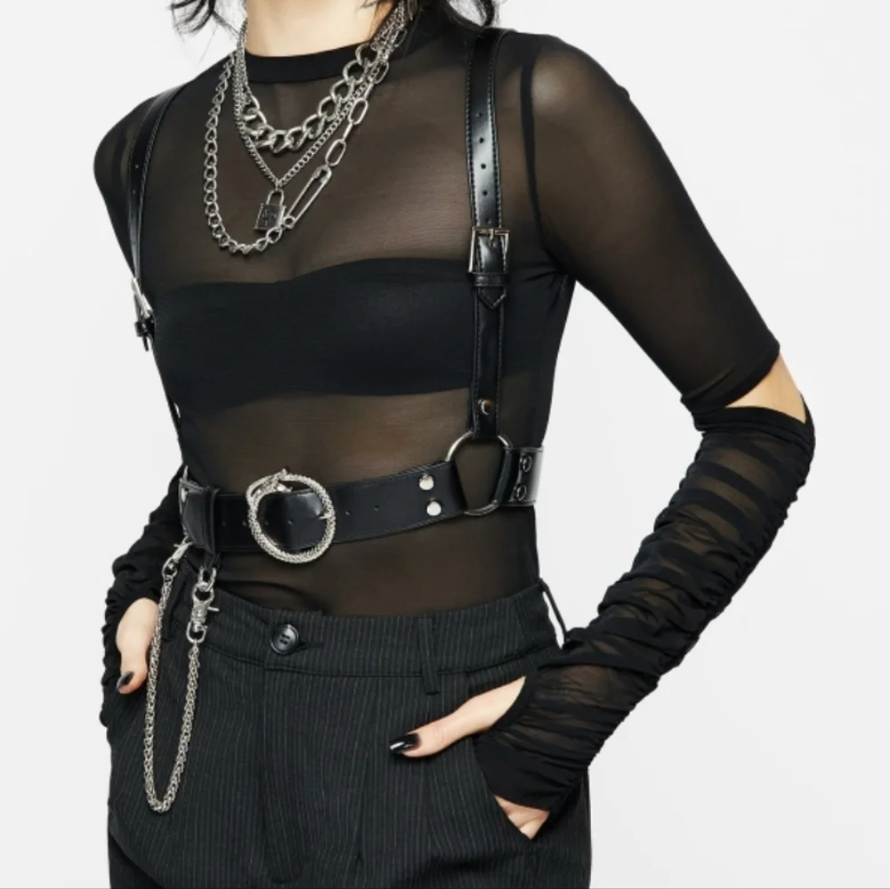 Disturbia Kaliya Snake Chain Harness - Picture 2 of 4